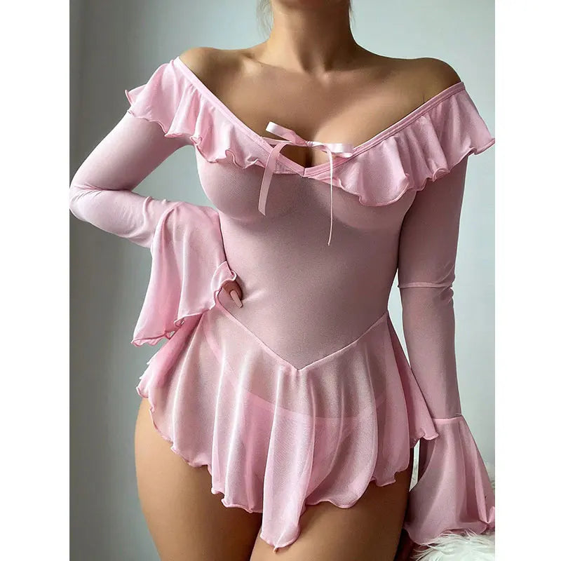 mesh dress